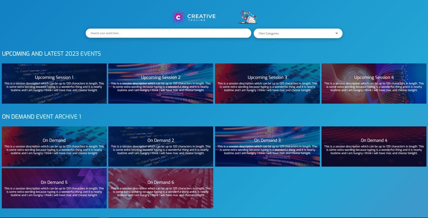 Webinar Library Templates Webinar Library Templates