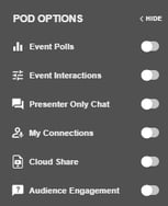 pod options