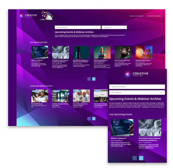 Webinar Library Templates Webinar Library Templates